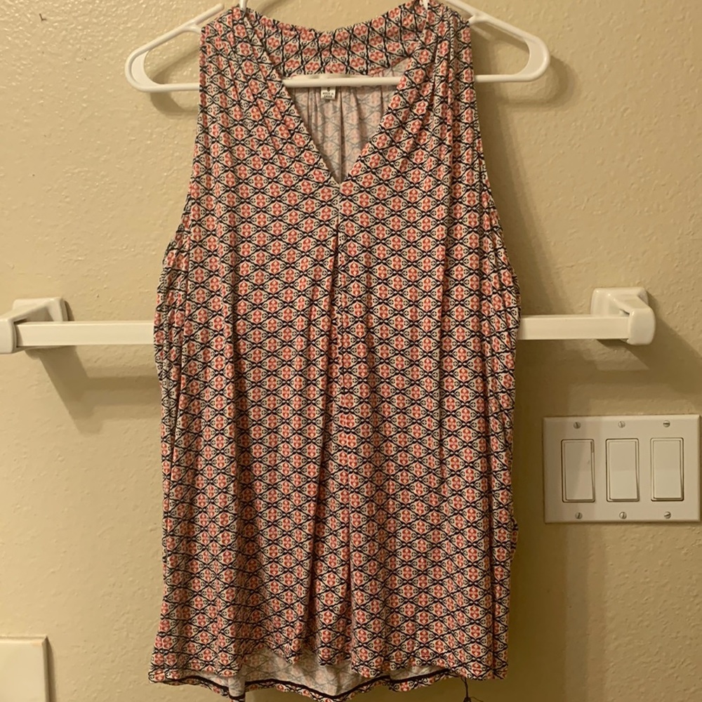 Max studio sleeveless top/blouse/shirt S